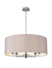 Banyan CH GR Ceiling Lights Deco Multi Arm Fittings